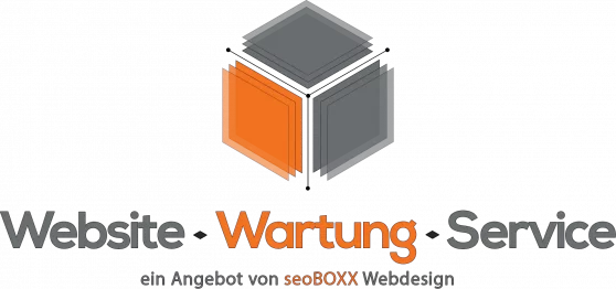 Website-Wartung-Service Logo Mobile hell Logo Website-Wartung-Service – ein Angebot von seoBOXX Webdesign
